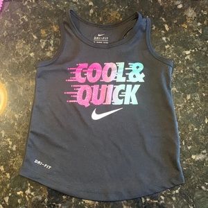 Nike black Dri-Fit Tank Top Toddler 3T